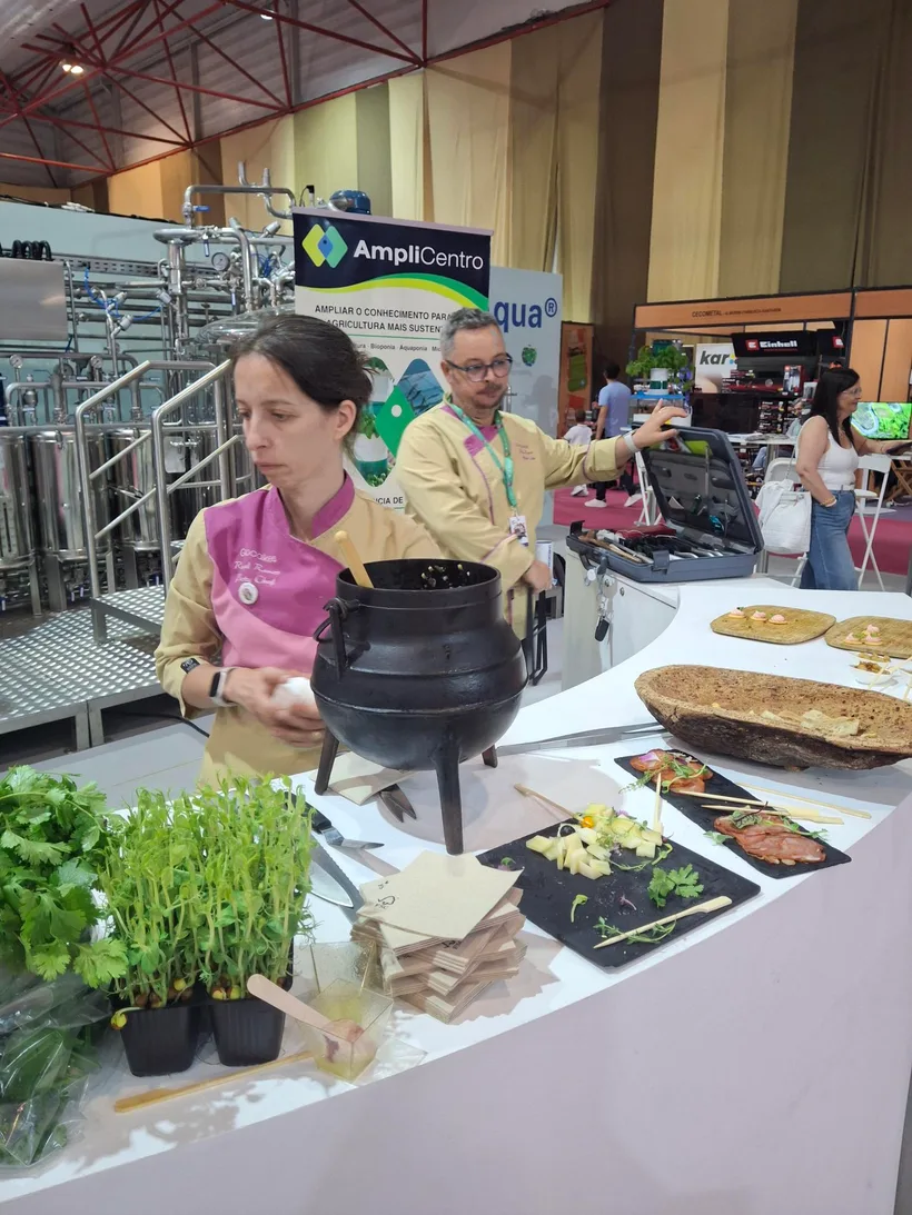 AmpliCentro live cooking demonstration by Chef Mário Rui Ramos