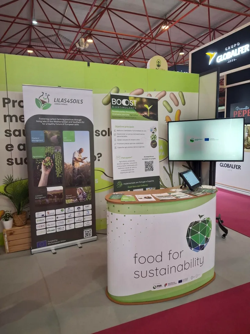 The Food4Sustainability stand at the National Agriculture Fair